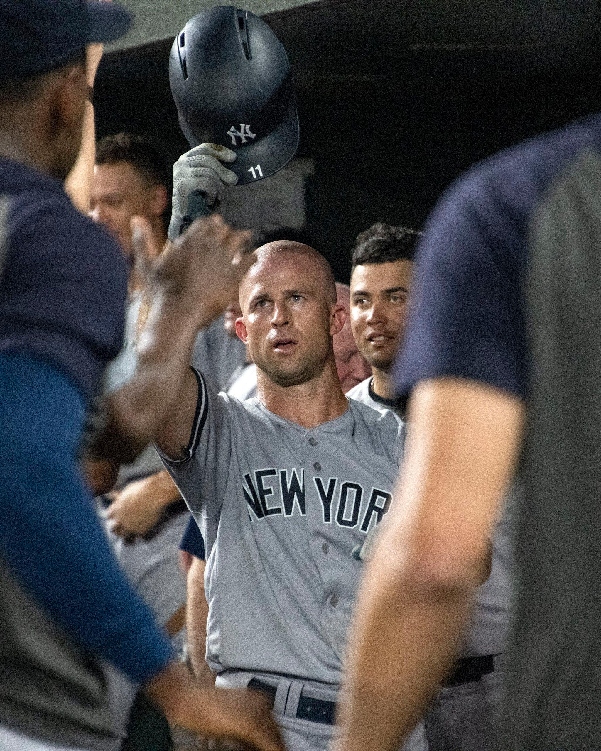Brett Garner at the Yankees game