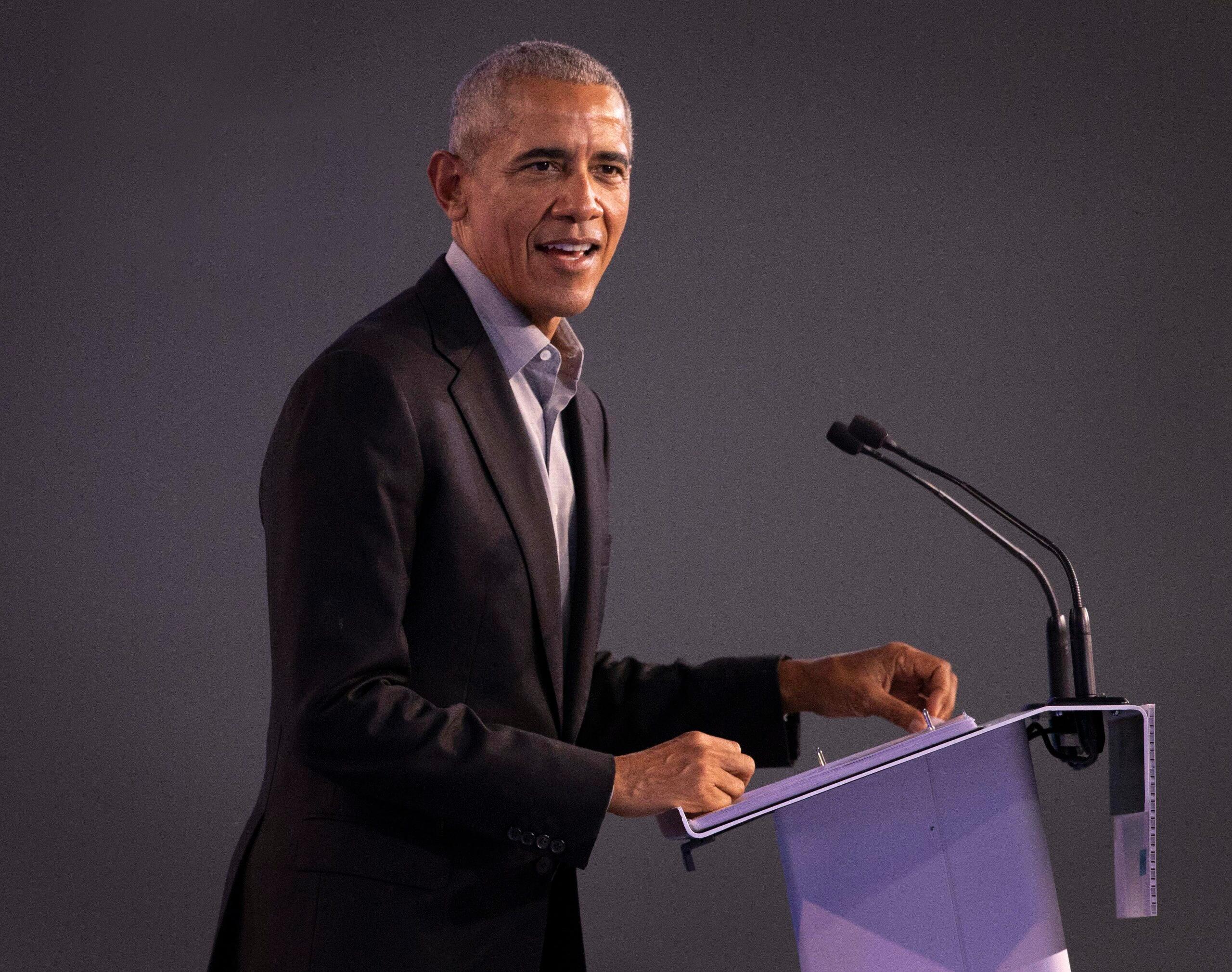Barack Obama on Day Nine of the 2021 climate summit in Glasgow
