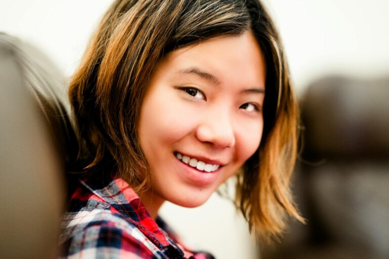 Professional portrait of woman representing mental health advocacy in entertainment