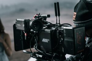 Zendaya’s Production Company Quietly Shifts Focus to Documentary Filmmaking Professional film production equipment and cameras set up for documentary filming