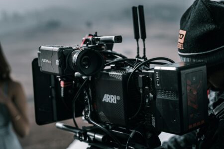 Zendaya’s Production Company Quietly Shifts Focus to Documentary Filmmaking Professional film production equipment and cameras set up for documentary filming