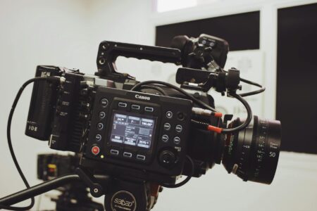 Kristen Stewart’s Independent Film Fund Is Backing Female Directors Professional film camera and lighting equipment on movie set