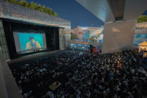 Cannes Palme d’Or Buzz Is Shifting Toward African Cinema Audience gathered at an international film festival screening