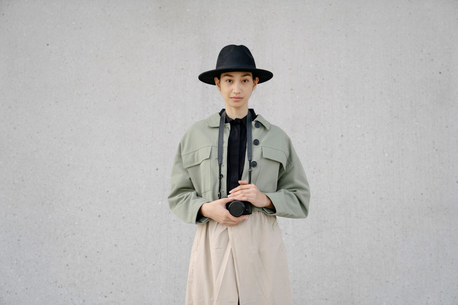 The Row’s Quiet Grip on Celebrity Off-Duty Dressing Tightens A minimalist luxury outfit laid flat, showing clean tailoring and neutral tones