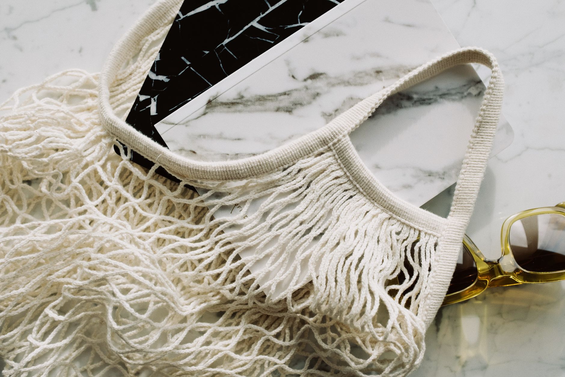 Textile detail showing high-quality regenerated nylon fabric with smooth finish