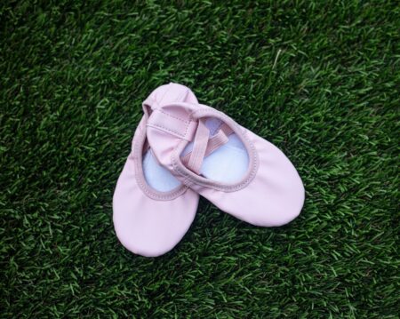 The Mesh Ballet Flat Is Quietly Edging Out the Pointed-Toe Mule Close-up of mesh ballet flat shoes on a clean surface