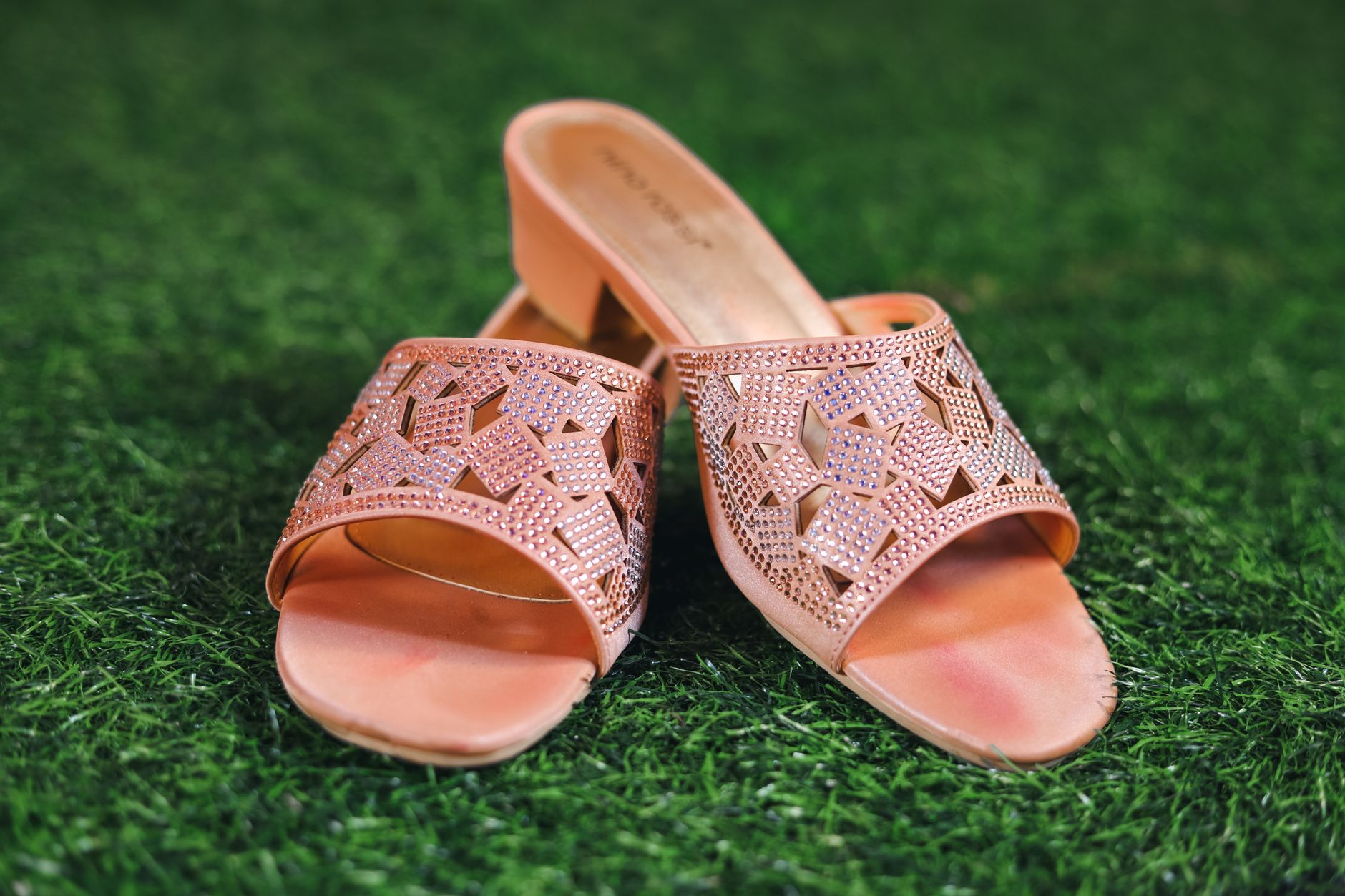 Stylish women's footwear displayed on a boutique shelf